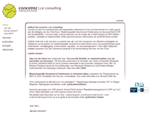 Tablet Screenshot of concernz.nl